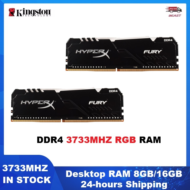 Ddr4 Desktop Ram - HYPERX FURY DDR4 Desktop Memory RGB