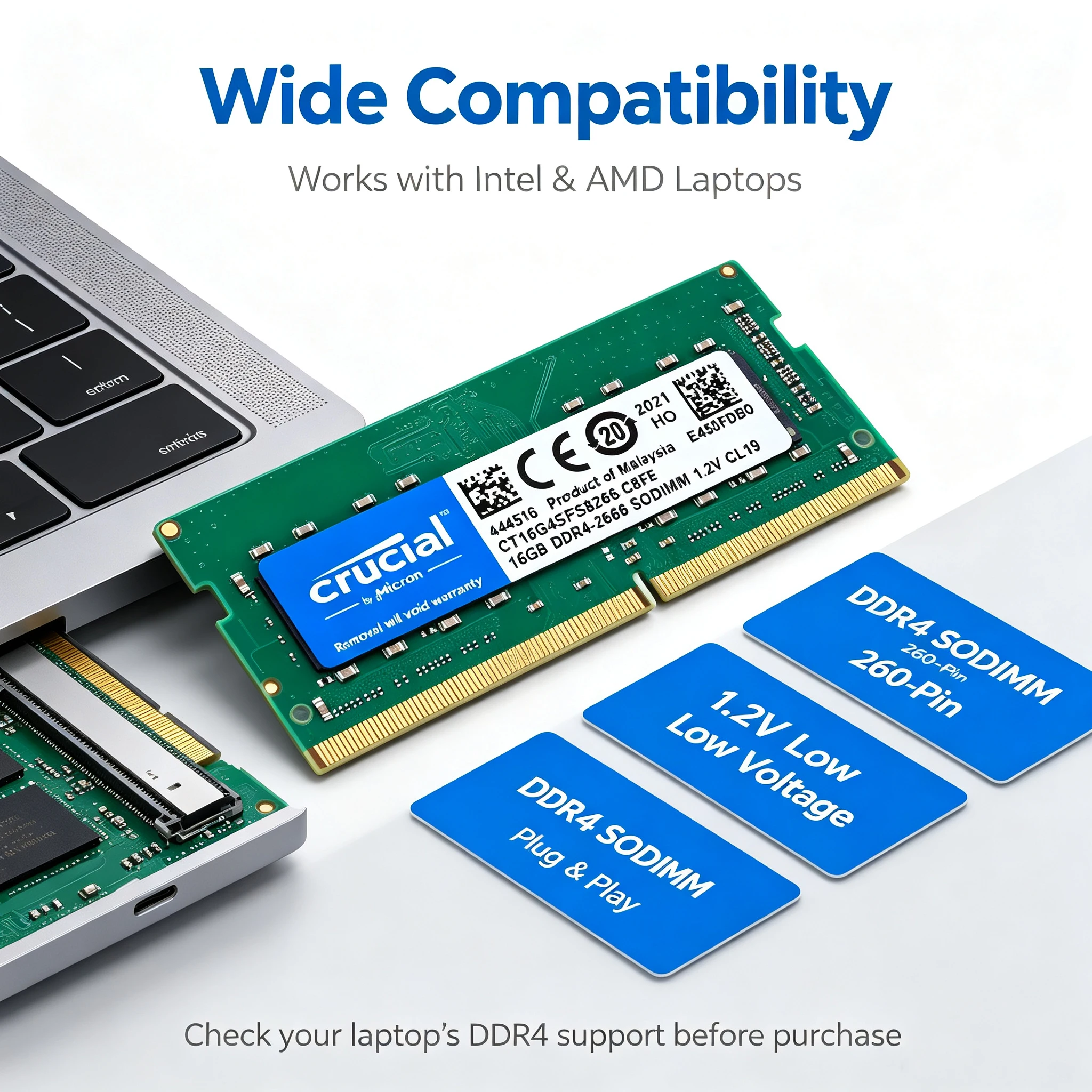Crucial DDR4 Laptop RAM SODIMM - Ddr4 Desktop Ram review and price