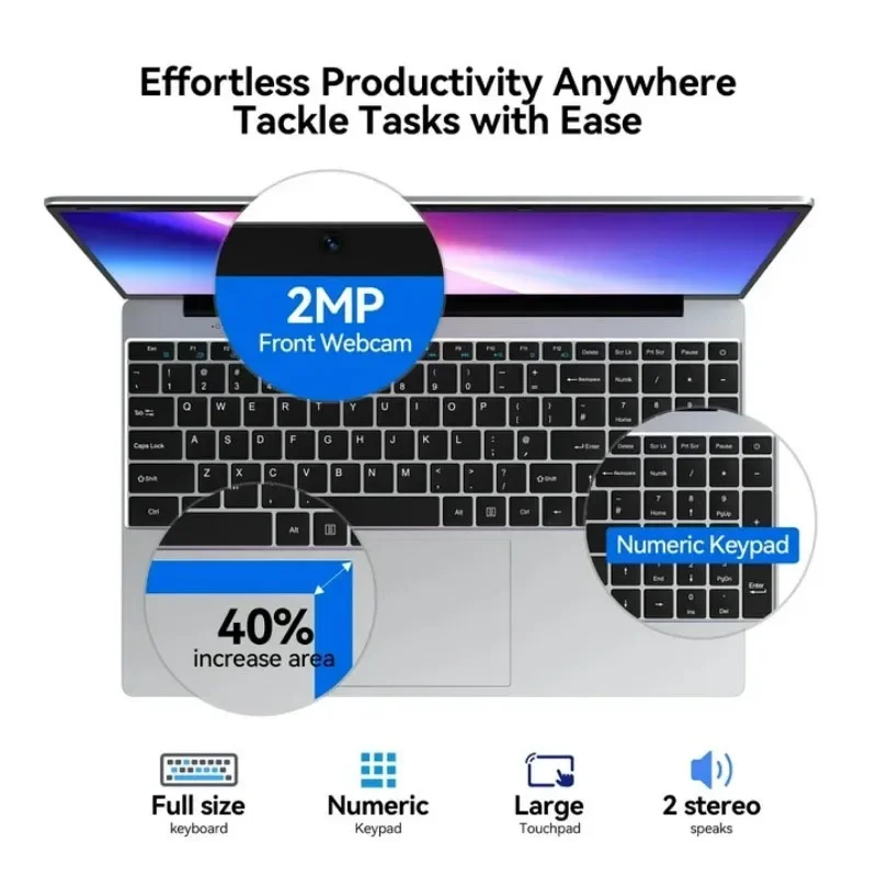 2026 New 15.6' Intel N150 Wind - Ddr4 Ram review and price