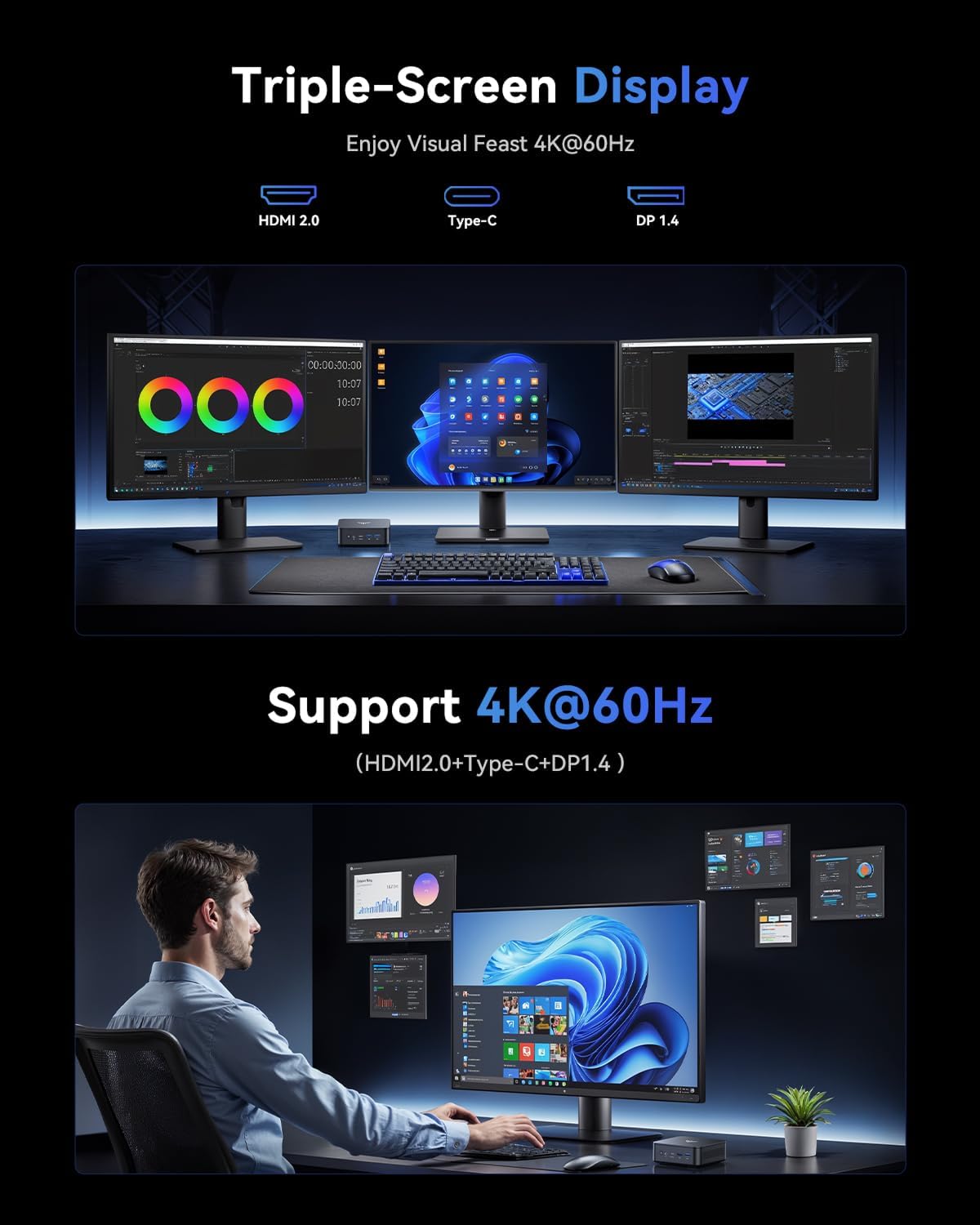 KAMRUI Mini PC Ryzen 5 3501U 8 - Ddr4 8Gb review and price