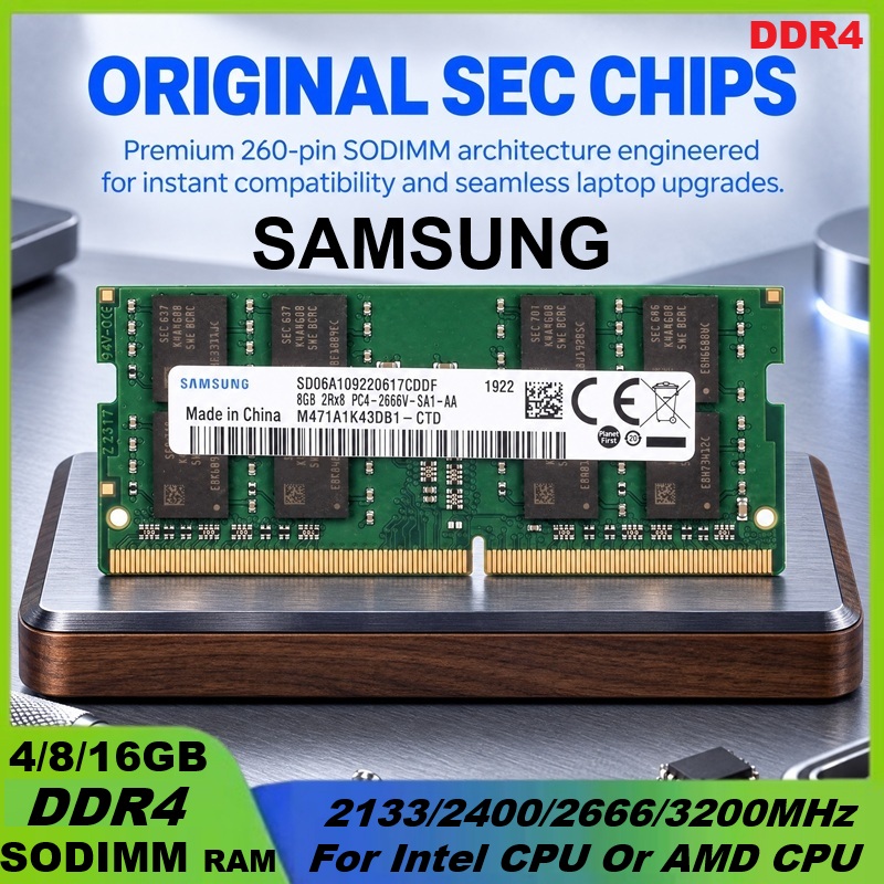 SAMSUNG DDR4 RAM 16GB 32GB 4GB - Ddr4 3200Mhz review and price