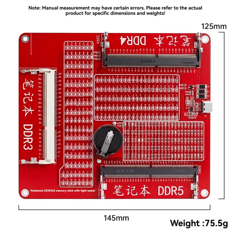 SCLS DDR3/4/5 Memory Tester Un - Ram Memory Module review and price