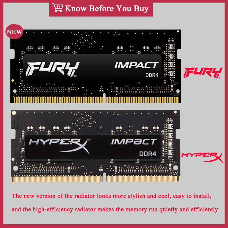 DDR4 FURY Impact RAM 16GB 8GB  - Ram Memory Module review and price